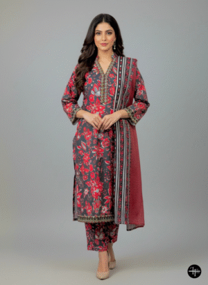 Winter Bana Dora Embroided Patching 3-Piece Suit
