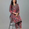 Winter Bana Dora Embroided Patching 3-Piece Suit