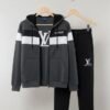 Premium LV Inspired Winter Tracksuit – Stylish Hoodie & Jogger Set