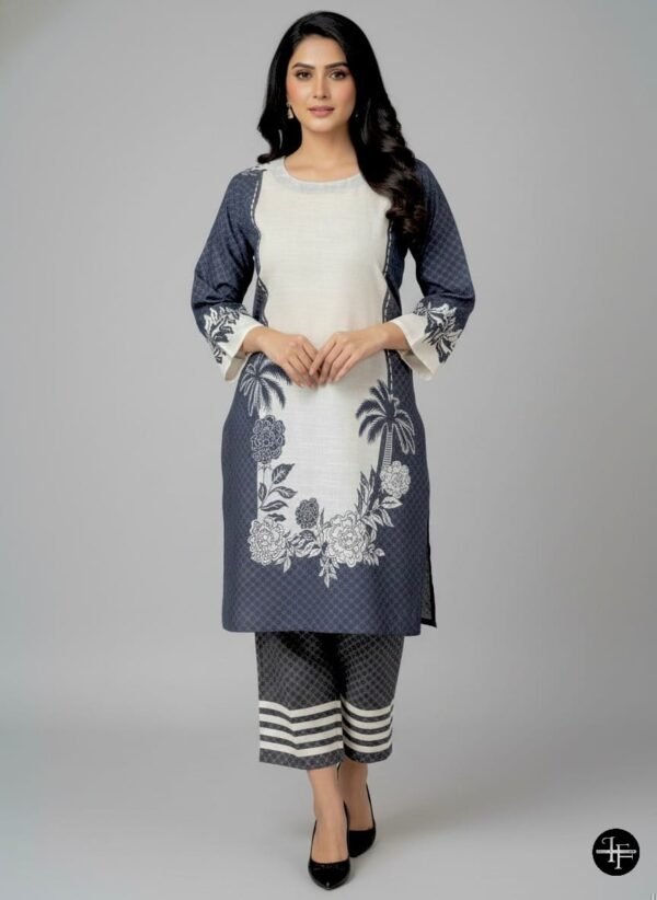 Simple & Unique Khaddar 2 Piece Suit