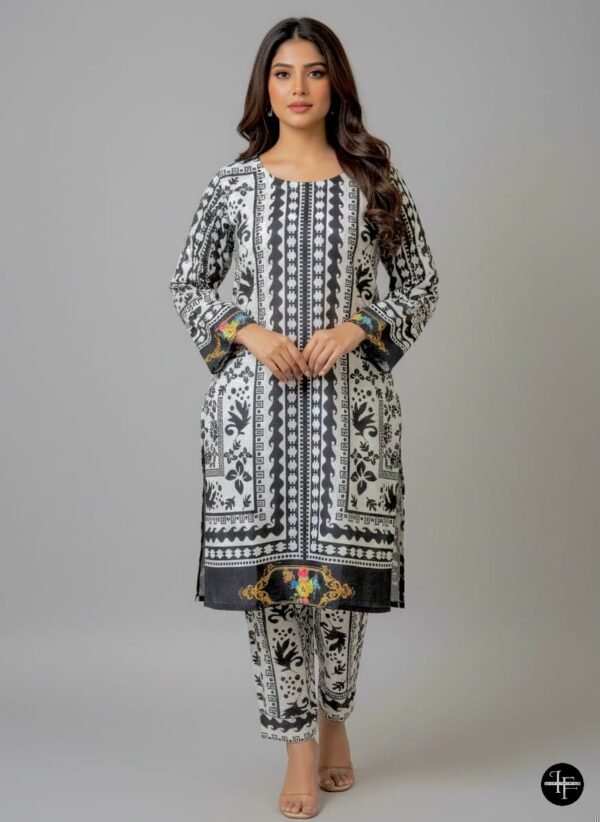 WhatsApp Image 2025-11-27 at 10.57.27 AM Classic Black & White Ethnic Floral Khaddar 2 Piece Suit