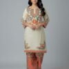 WhatsApp Image 2025-12-06 at 1.26.46 PM Cream and Orange Floral Ensemble Khaddar 2 Pc Suit