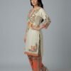 WhatsApp Image 2025-12-06 at 1.26.47 PM (1) Cream and Orange Floral Ensemble Khaddar 2 Pc Suit